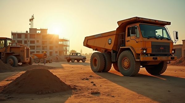Louez un camion benne pour un projet sans encombre